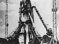 Soviet launch of Sputnik