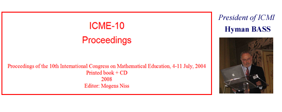 ICME 10 - Hyman BASS