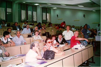 A scene at the WFNMC meeting in Seville, Spain, in July 1996.