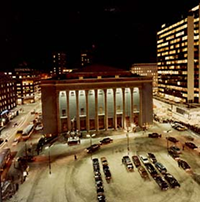 The Opening Ceremony takes place at the Concert Hall in Stockholm