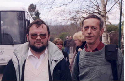 Matjaz Zeljko (Slovenia) with Aleksander Potocnik (Slovenia).