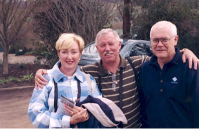 Patricia and Gareth Griffith (Canada) with Andre Ladouceur (Canada).