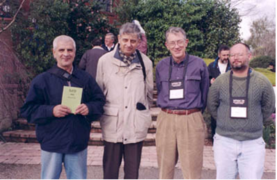 From left: Nikolay Konstantinov (Russia), Petar Kenderov {Bulgaria), Harold Reiter (USA) and Blair Kelly (USA).